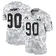 ＃90 Men's KJ Henry Arctic Camo Limited Cleveland Browns 2024 Salute to Service Jersey