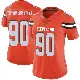 ＃90 Women's Joe Tryon-Shoyinka Orange Limited Cleveland Browns Alternate Vapor Untouchable Jersey