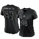 ＃90 Women's Maurice Hurst II Black Limited Cleveland Browns Reflective Jersey