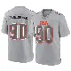 ＃90 Youth Joe Tryon-Shoyinka Gray Game Cleveland Browns Atmosphere Fashion Jersey