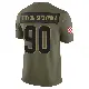 ＃90 Youth Joe Tryon-Shoyinka Olive Limited Cleveland Browns 2025 Salute to Service Jersey