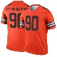 ＃90 Youth Joe Tryon-Shoyinka Orange Legend Cleveland Browns Inverted Jersey