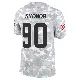 ＃90 Youth Khordae Sydnor Arctic Camo Limited Cleveland Browns 2024 Salute to Service Jersey