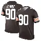 ＃90 Youth Khordae Sydnor Brown Legend Cleveland Browns Jersey