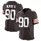 ＃90 Youth Maurice Hurst II Brown Limited Cleveland Browns Team Color Vapor Untouchable Jersey