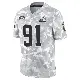 ＃91 Youth Alex Wright Arctic Camo Limited Cleveland Browns 2024 Salute to Service Jersey