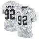 ＃92 Men's Sam Kamara Arctic Camo Limited Cleveland Browns 2024 Salute to Service Jersey