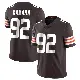 ＃92 Men's Sam Kamara Brown Limited Cleveland Browns Team Color Vapor Untouchable Jersey