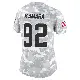 ＃92 Women's Sam Kamara Arctic Camo Limited Cleveland Browns 2024 Salute to Service Jersey