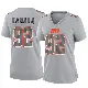 ＃92 Women's Sam Kamara Gray Game Cleveland Browns Atmosphere Fashion Jersey