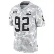 ＃92 Youth Sam Kamara Arctic Camo Limited Cleveland Browns 2024 Salute to Service Jersey