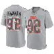 ＃92 Youth Sam Kamara Gray Game Cleveland Browns Atmosphere Fashion Jersey