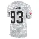 ＃93 Men's Kalia Davis Arctic Camo Limited Cleveland Browns 2024 Salute to Service Jersey