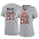 ＃93 Women's Kalia Davis Gray Game Cleveland Browns Atmosphere Fashion Jersey