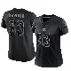 ＃93 Women's Shelby Harris Black Limited Cleveland Browns Reflective Jersey
