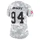 ＃94 Women's Mason Graham Arctic Camo Limited Cleveland Browns 2024 Salute to Service Jersey