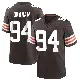 ＃94 Youth Mason Graham Brown Game Cleveland Browns Team Color Jersey