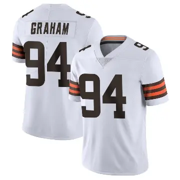 ＃94 Youth Mason Graham White Limited Cleveland Browns Vapor Untouchable Jersey