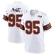 ＃95 Men's Armonty Bryant White Game Cleveland Browns 1946 Collection Alternate Jersey