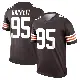 ＃95 Men's Myles Garrett Brown Legend Cleveland Browns Jersey