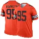 ＃95 Men's Myles Garrett Orange Legend Cleveland Browns Inverted Jersey
