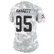 ＃95 Women's Myles Garrett Arctic Camo Limited Cleveland Browns 2024 Salute to Service Jersey