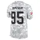 ＃95 Youth Armonty Bryant Arctic Camo Limited Cleveland Browns 2024 Salute to Service Jersey