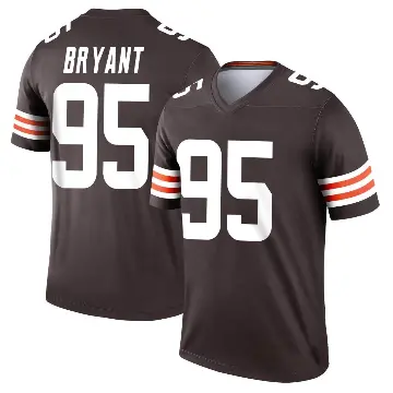 ＃95 Youth Armonty Bryant Brown Legend Cleveland Browns Jersey
