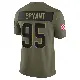 ＃95 Youth Armonty Bryant Olive Limited Cleveland Browns 2025 Salute to Service Jersey