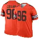 ＃96 Men's Maliek Collins Orange Legend Cleveland Browns Inverted Jersey