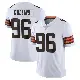 ＃96 Men's Maliek Collins White Limited Cleveland Browns Vapor Untouchable Jersey