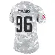 ＃96 Women's Maliek Collins Arctic Camo Limited Cleveland Browns 2024 Salute to Service Jersey