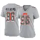 ＃96 Women's Maliek Collins Gray Game Cleveland Browns Atmosphere Fashion Jersey