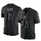 ＃97 Men's Logan Fano Black Limited Cleveland Browns Reflective Jersey
