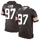 ＃97 Men's Logan Fano Brown Legend Cleveland Browns Jersey
