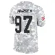 ＃97 Men's Maurice Hurst II Arctic Camo Limited Cleveland Browns 2024 Salute to Service Jersey