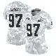 ＃97 Women's Maurice Hurst II Arctic Camo Limited Cleveland Browns 2024 Salute to Service Jersey
