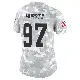 ＃97 Women's Maurice Hurst II Arctic Camo Limited Cleveland Browns 2024 Salute to Service Jersey