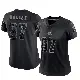＃97 Women's Ralph Holley Black Limited Cleveland Browns Reflective Jersey