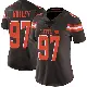 ＃97 Women's Ralph Holley Brown Limited Cleveland Browns Team Color Vapor Untouchable Jersey