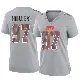 ＃97 Women's Ralph Holley Gray Game Cleveland Browns Atmosphere Fashion Jersey