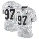 ＃97 Youth Logan Fano Arctic Camo Limited Cleveland Browns 2024 Salute to Service Jersey