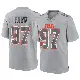 ＃97 Youth Logan Fano Gray Game Cleveland Browns Atmosphere Fashion Jersey