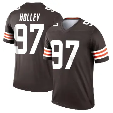 ＃97 Youth Ralph Holley Brown Legend Cleveland Browns Jersey