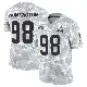 ＃98 Men's Adin Huntington Arctic Camo Limited Cleveland Browns 2024 Salute to Service Jersey
