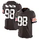 ＃98 Men's Adin Huntington Brown Limited Cleveland Browns Team Color Vapor Untouchable Jersey