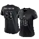 ＃98 Women's Adin Huntington Black Limited Cleveland Browns Reflective Jersey