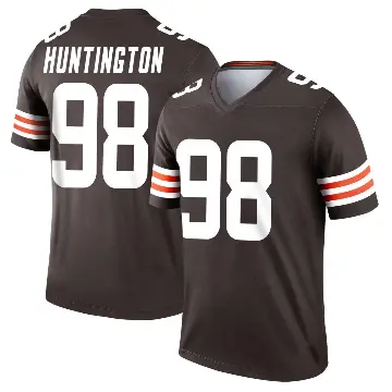 ＃98 Youth Adin Huntington Brown Legend Cleveland Browns Jersey