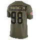 ＃98 Youth Adin Huntington Olive Limited Cleveland Browns 2025 Salute to Service Jersey