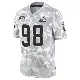 ＃98 Youth Marcus Haynes Arctic Camo Limited Cleveland Browns 2024 Salute to Service Jersey